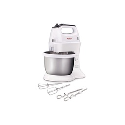[8400] MOULINEX BATTEUR BLANC AVEC BOL 3.5 L 300W.