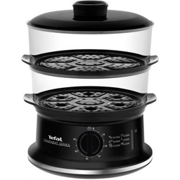 [7956] TEFAL CUISEUR A VAPEUR PLASTIC NOIR X2